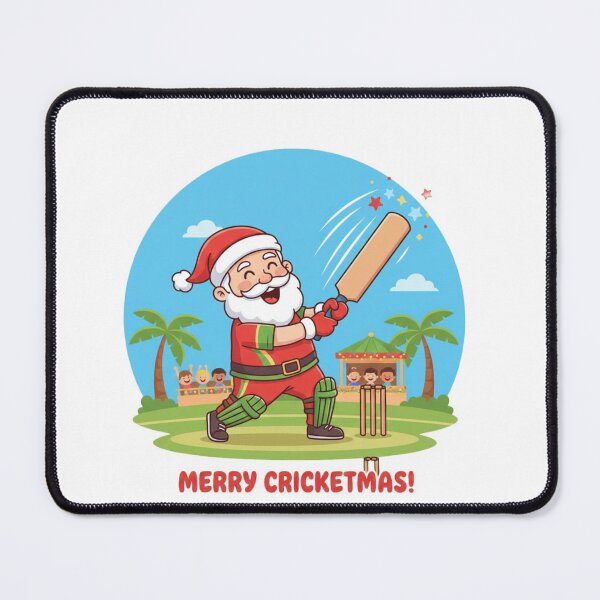 Item preview, Santa Claus Playing Cricket - Merry Cricketmas! T-Shirt & Gift designed and sold by Satpura punti baba .