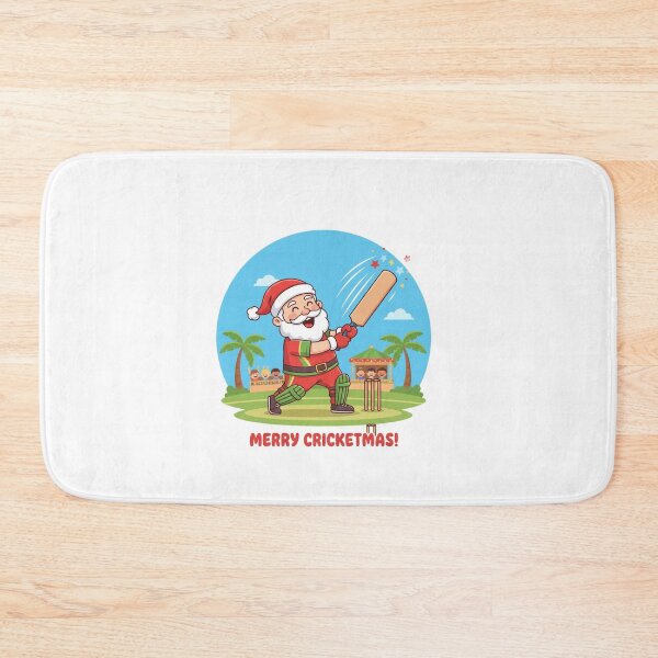 Item preview, Santa Claus Playing Cricket - Merry Cricketmas! T-Shirt & Gift designed and sold by Satpura punti baba .