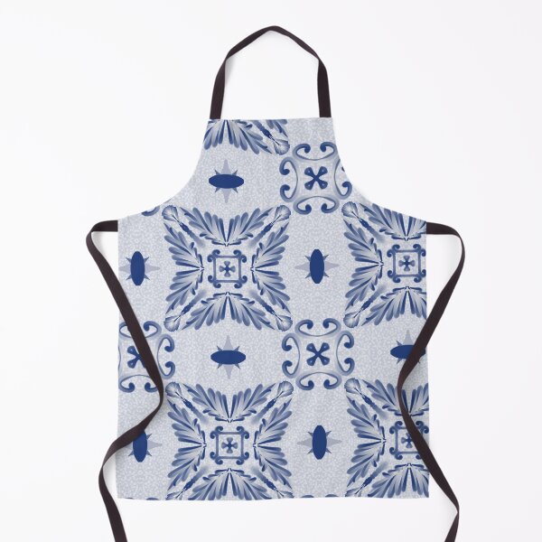 Item preview, Indigo Soft Ornamental Tile Seamless Pattern with Textured Background designed and sold by SGStudio_Thailand.