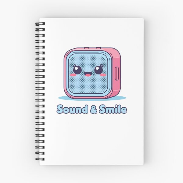 Item preview, Sound & Smile – Cute Kawaii Speaker Buddy designed and sold by Smile-AlNo.