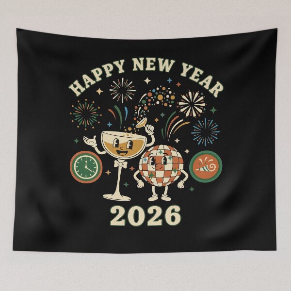 Item preview, Happy New Year 2026 Celebration Fireworks designed and sold by LuminOrb.