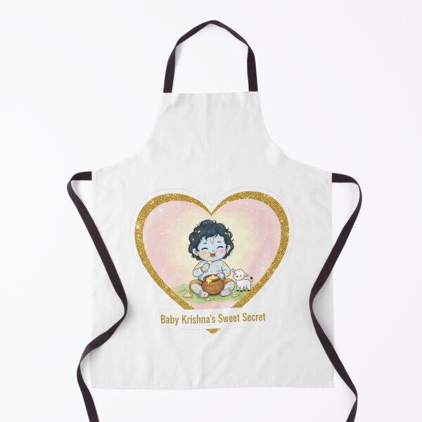 Item preview, Makhan Chor: Cute Baby Krishna Stealing Butter | Divine Mischief of Bal Gopal designed and sold by InnerDivineSoul.