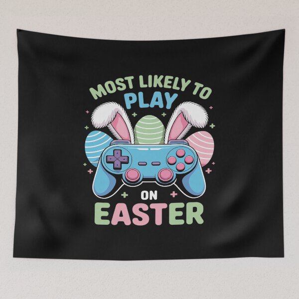 Item preview, Easter Gaming Bunny – Funny Video Game Egg Hunt designed and sold by GaryBellcvbnb.