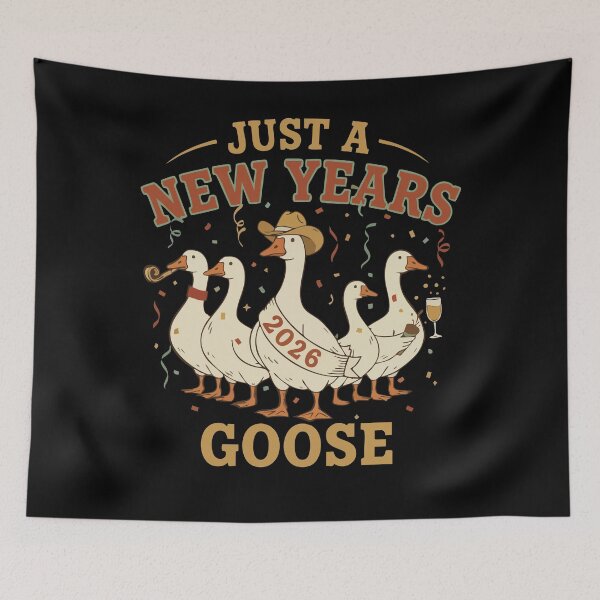 Item preview, Just A New Years Goose 2026 Celebration Fun designed and sold by LuminOrb.