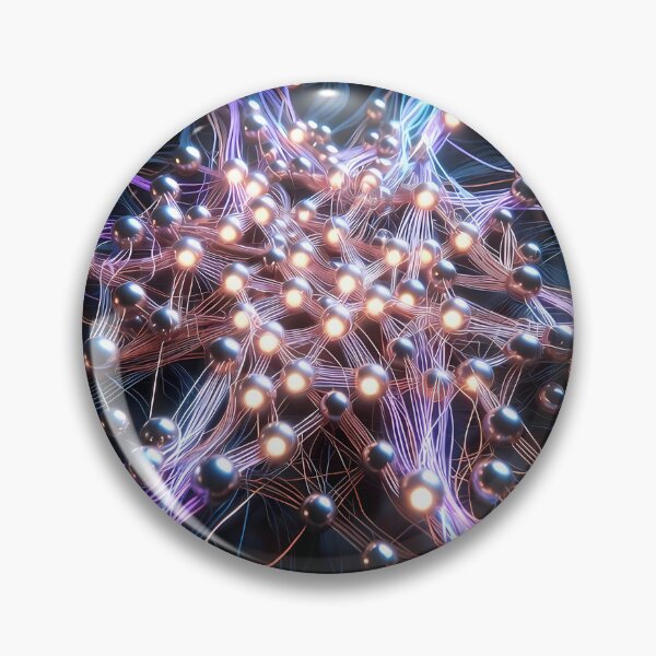 Item preview, Scifi Theme Bluish Purple Texture of Asymmetrical Glowing Biological Neuron Synapses (image size 7840x11680) designed and sold by Digital-Davinci.