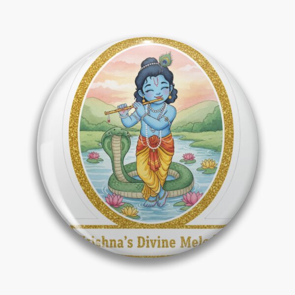Item preview, Krishna's Divine Dance on Sesh Nag | Eternal Bliss of Kaliya Daman 2 designed and sold by InnerDivineSoul.