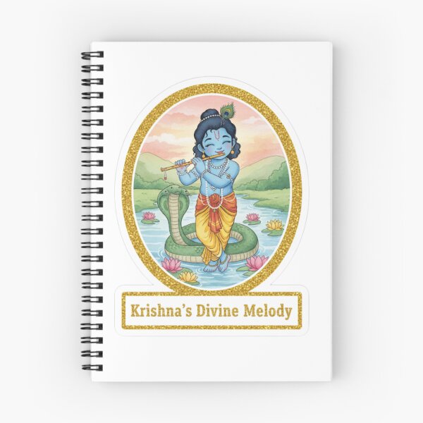 Item preview, Krishna's Divine Dance on Sesh Nag | Eternal Bliss of Kaliya Daman 2 designed and sold by InnerDivineSoul.