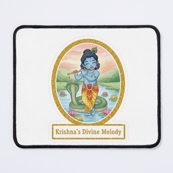 Item preview, Krishna's Divine Dance on Sesh Nag | Eternal Bliss of Kaliya Daman 2 designed and sold by InnerDivineSoul.
