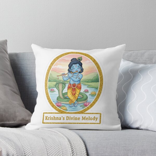 Item preview, Krishna's Divine Dance on Sesh Nag | Eternal Bliss of Kaliya Daman 2 designed and sold by InnerDivineSoul.