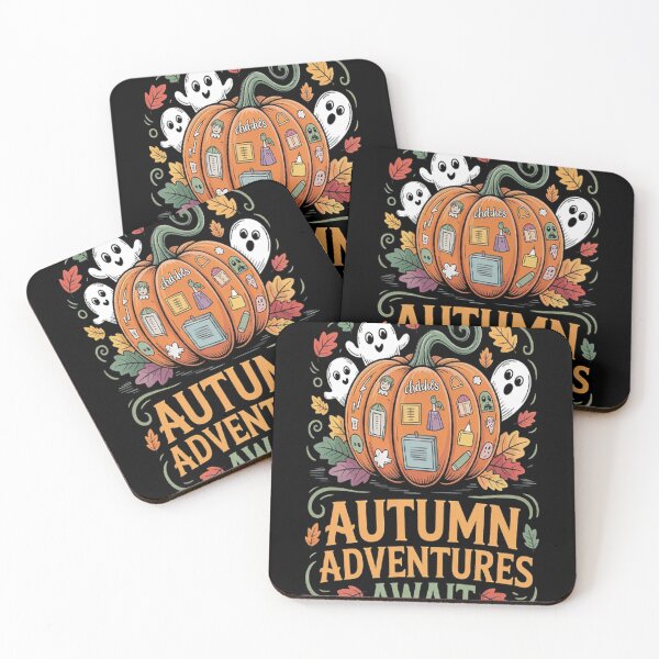 Item preview, Ghostly Whispers Autumn Adventures Await designed and sold by mandiana.