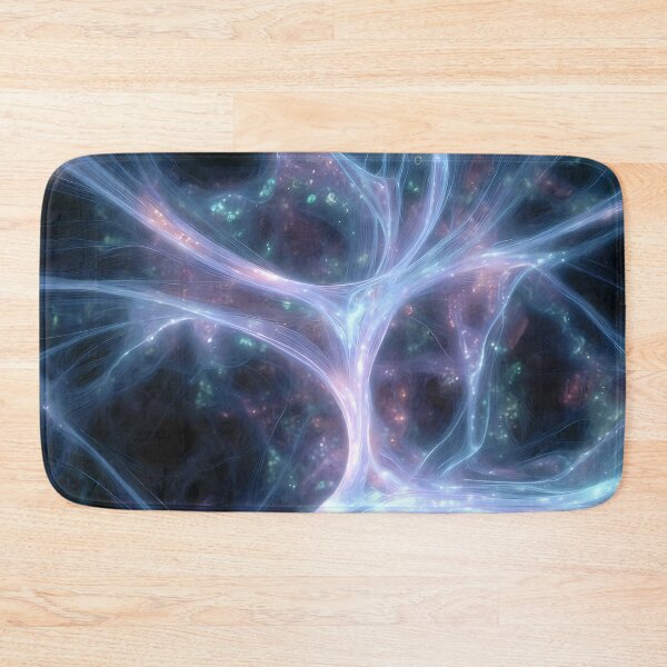 Item preview, Scifi Theme Bluish Purple Texture of Asymmetrical Glowing Biological Neuron Synapses (image size 7840x11680) designed and sold by Digital-Davinci.