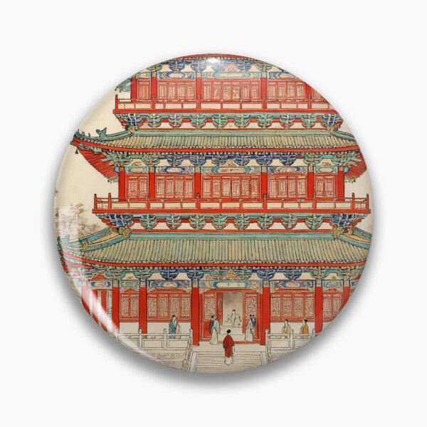 Item preview, Majestic Ancient Chinese Tower and Hanfu Life designed and sold by zzz888.