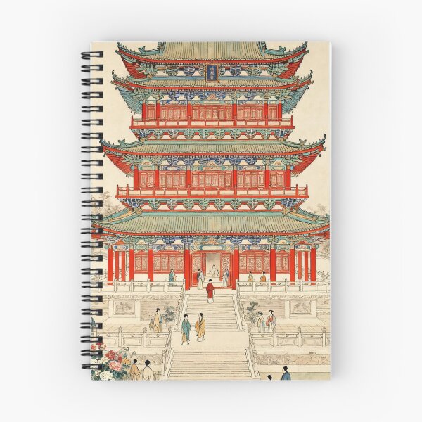Item preview, Majestic Ancient Chinese Tower and Hanfu Life designed and sold by zzz888.
