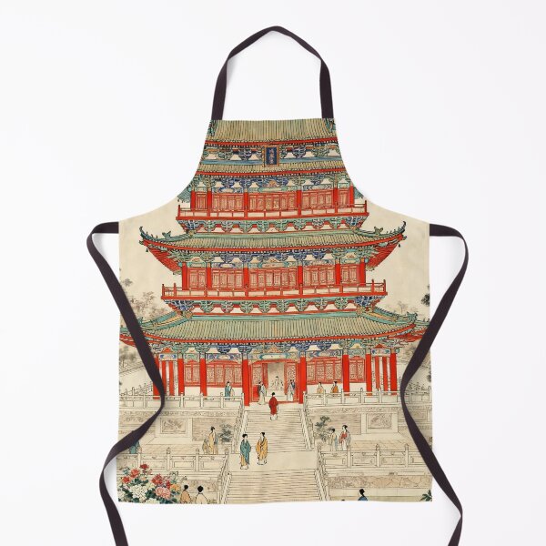 Item preview, Majestic Ancient Chinese Tower and Hanfu Life designed and sold by zzz888.