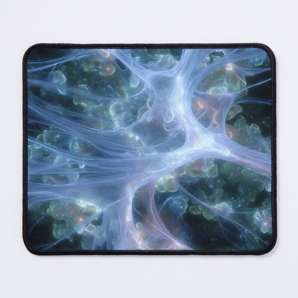 Item preview, Scifi Theme Bluish Purple Texture of Asymmetrical Glowing Biological Neuron Synapses (image size 7840x11680) designed and sold by Digital-Davinci.
