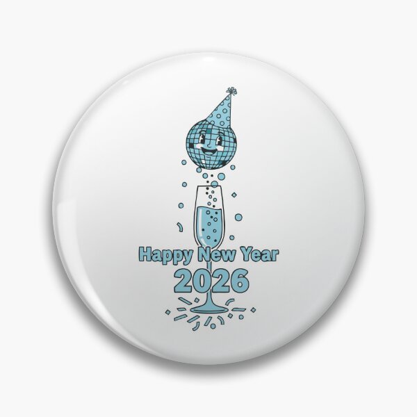 Item preview, Happy New Year 2026 Party Celebration Design designed and sold by LuminOrb.