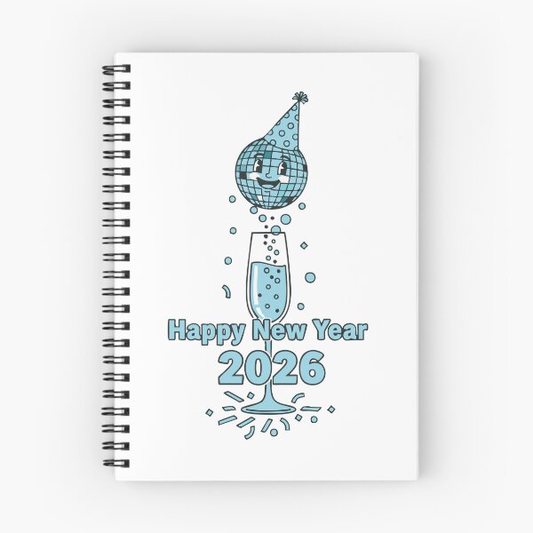 Item preview, Happy New Year 2026 Party Celebration Design designed and sold by LuminOrb.
