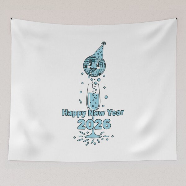 Item preview, Happy New Year 2026 Party Celebration Design designed and sold by LuminOrb.