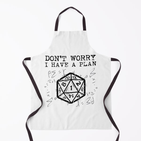 Item preview, Don't worry i have a plan funny tabletop gamer designed and sold by CameronTheBro.