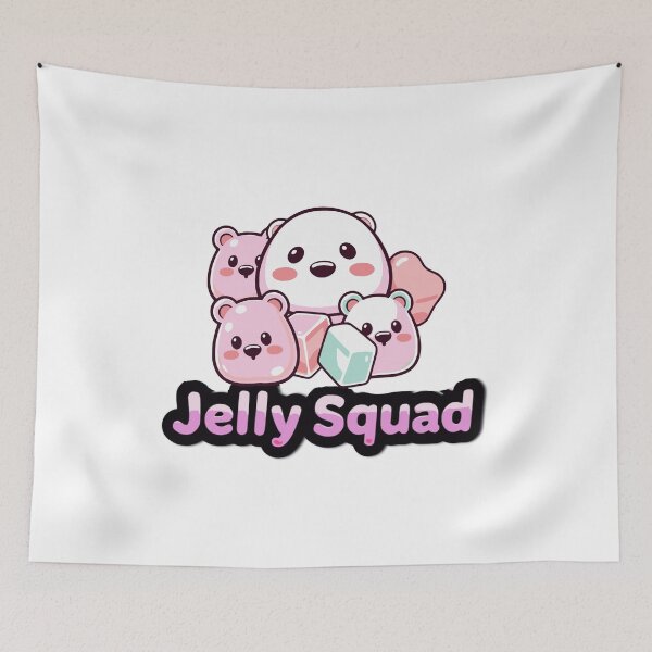 Item preview, Jelly Squat Pastel Kawaii T‑Shirt Design designed and sold by Volkicetin.