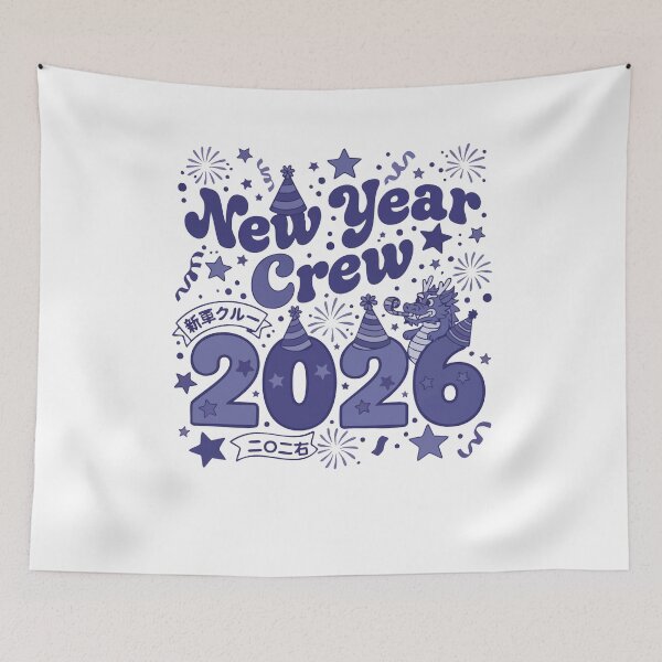 Item preview, New Year Crew 2026 Party Celebration Design designed and sold by LuminOrb.