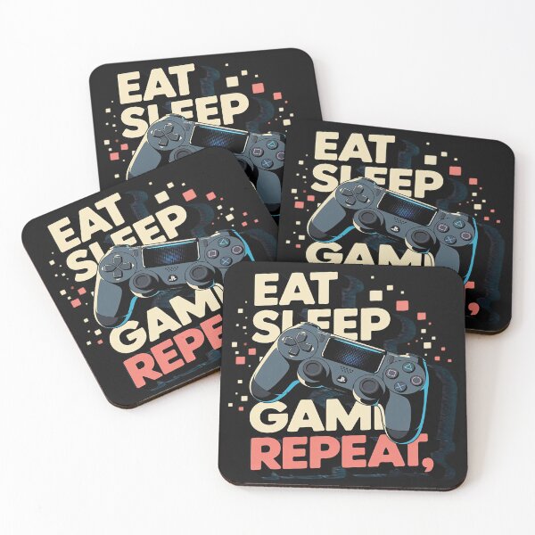 Item preview, Eat Sleep Game Repeat designed and sold by GaryBellcvbnb.