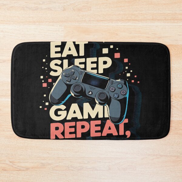 Item preview, Eat Sleep Game Repeat designed and sold by GaryBellcvbnb.