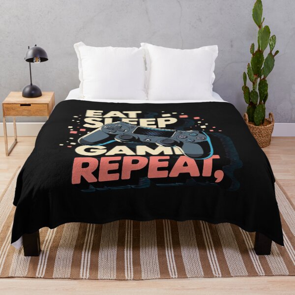 Item preview, Eat Sleep Game Repeat designed and sold by GaryBellcvbnb.