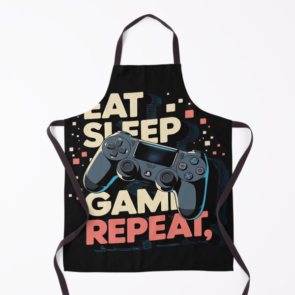 Item preview, Eat Sleep Game Repeat designed and sold by GaryBellcvbnb.