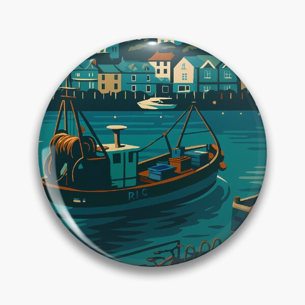 Item preview, Looe Cornwall designed and sold by The Deco Bureau.