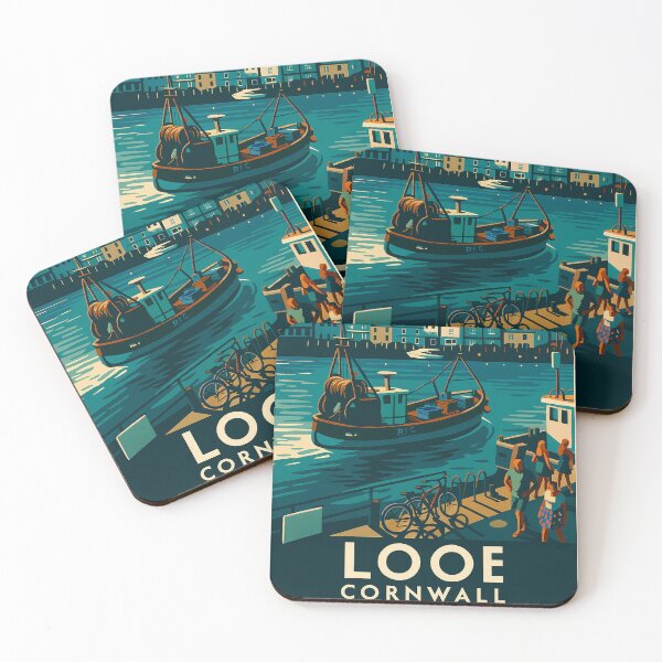 Item preview, Looe Cornwall designed and sold by The Deco Bureau.