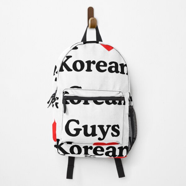 Item preview, I Love Korean Guys Cute K-Culture Text Design designed and sold by AlienTechs.
