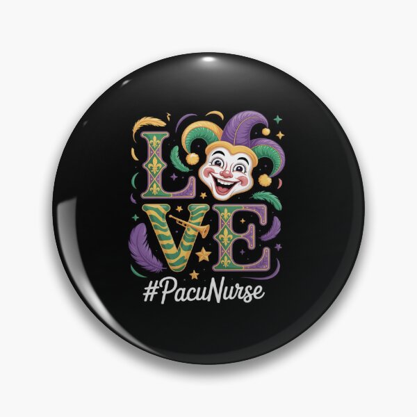 Item preview, LOVE Mardi Gras PACU Nurse Funny Carnival Party Men Women designed and sold by repconomArt.