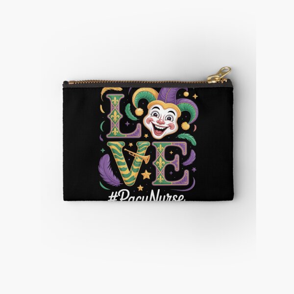 Item preview, LOVE Mardi Gras PACU Nurse Funny Carnival Party Men Women designed and sold by repconomArt.