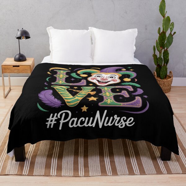 Item preview, LOVE Mardi Gras PACU Nurse Funny Carnival Party Men Women designed and sold by repconomArt.