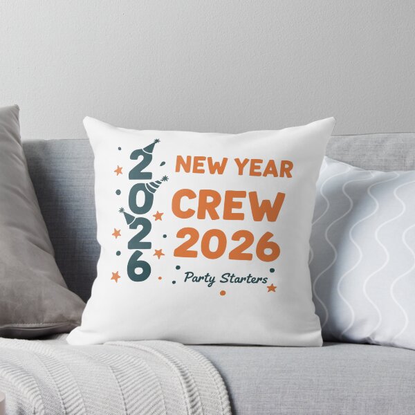 Item preview, 2026 New Year Crew Party Starters Fun designed and sold by LuminOrb.