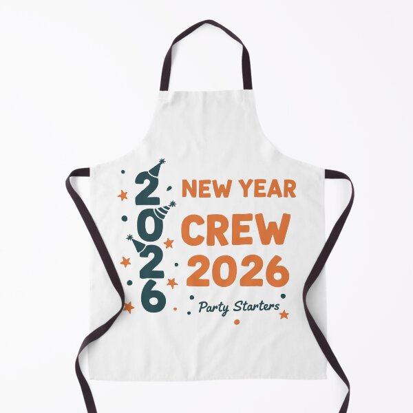 Item preview, 2026 New Year Crew Party Starters Fun designed and sold by LuminOrb.
