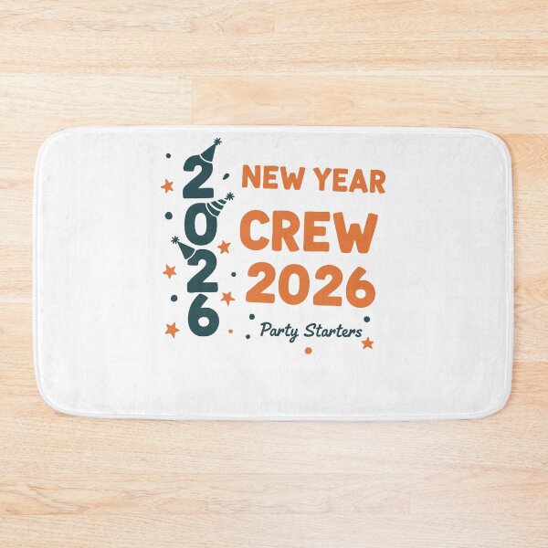 Item preview, 2026 New Year Crew Party Starters Fun designed and sold by LuminOrb.