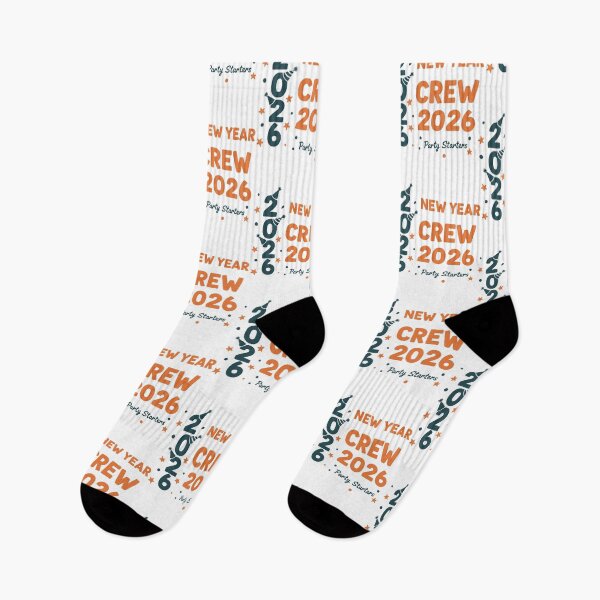 Item preview, 2026 New Year Crew Party Starters Fun designed and sold by LuminOrb.