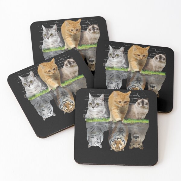 Item preview, Fun Cat Reflection Gift Design Idea designed and sold by TyrelKoch.