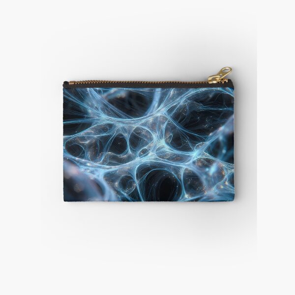 Item preview, Scifi Theme Bluish Purple Texture of Asymmetrical Glowing Biological Neuron Synapses (image size 7840x11680) designed and sold by Digital-Davinci.