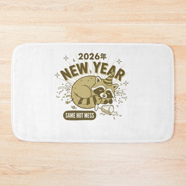 Item preview, 2026 New Year Same Hot Mess Celebration designed and sold by LuminOrb.