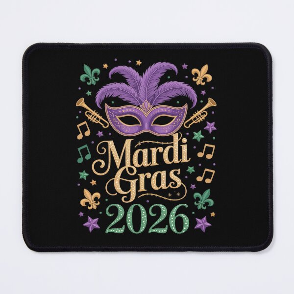 Item preview, Mardi Gras 2026 Women Girls Mask Beads designed and sold by repconomArt.