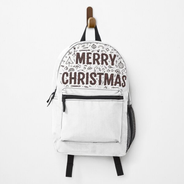 Item preview, Merry Christmas Doodle Typography Design designed and sold by DavidTeeStudio.