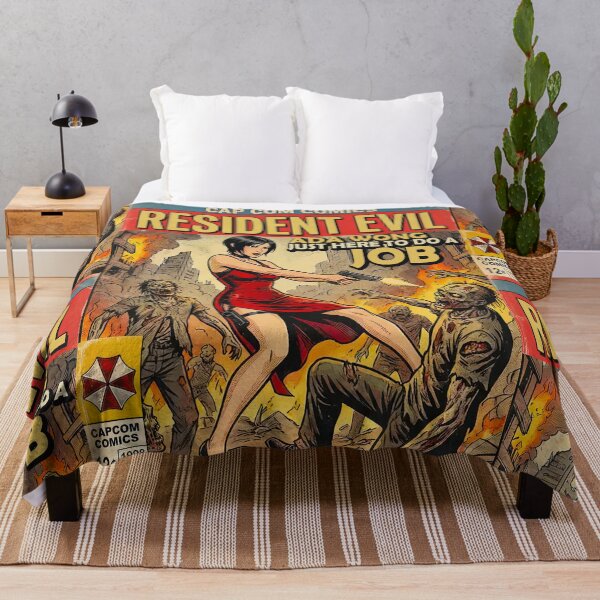 Item preview, Resident Evil Ada Wong Classic Comic Retro Gaming Art designed and sold by Back2Collage.