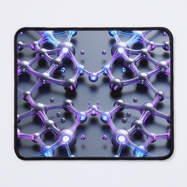 Item preview, Scifi Theme Bluish Purple Texture of Asymmetrical Glowing Biological Neuron Synapses (image size 7840x11680) designed and sold by Digital-Davinci.