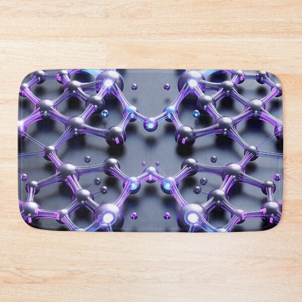 Item preview, Scifi Theme Bluish Purple Texture of Asymmetrical Glowing Biological Neuron Synapses (image size 7840x11680) designed and sold by Digital-Davinci.