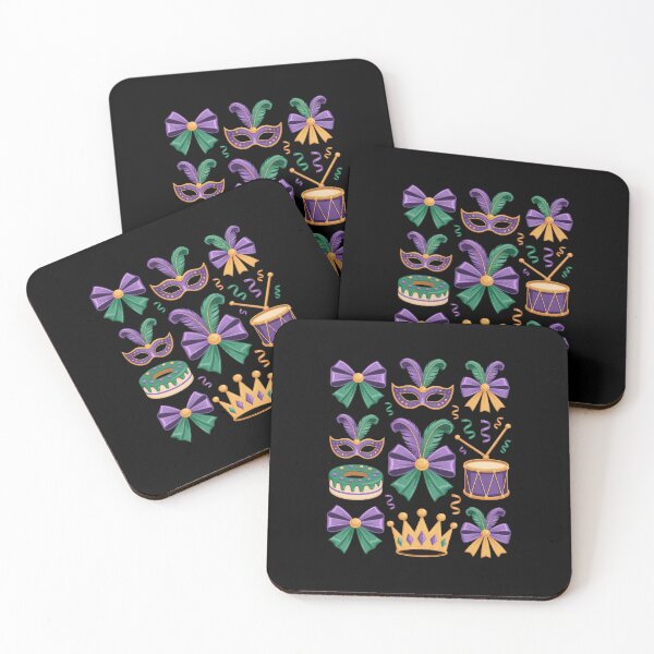 Item preview, Mardi Gras Coquette Bow designed and sold by repconomArt.