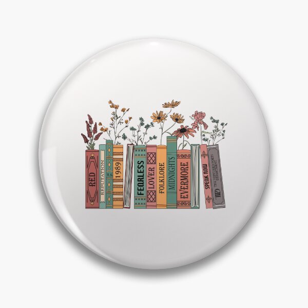 Item preview, Albums As Books TL Swiftie  Trendy Floral Book Lover  designed and sold by LeonieAbbott.