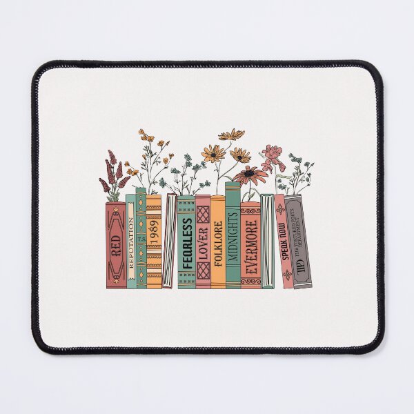 Item preview, Albums As Books TL Swiftie Trendy Floral Book Lover designed and sold by LeonieAbbott.